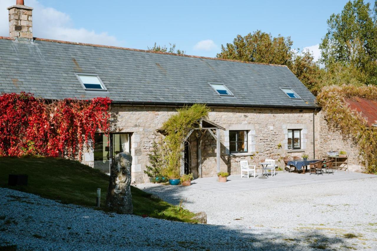 Higher Weddicott Barn Holiday Cottage - Self Catering チャグフォード エクステリア 写真